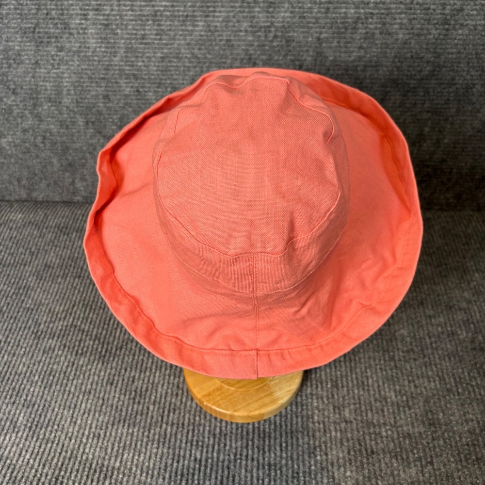 Scala Collezione Coral Wide Brim Sun Hat 100% Cotton Packable Adjustable OS - Picture 4 of 7